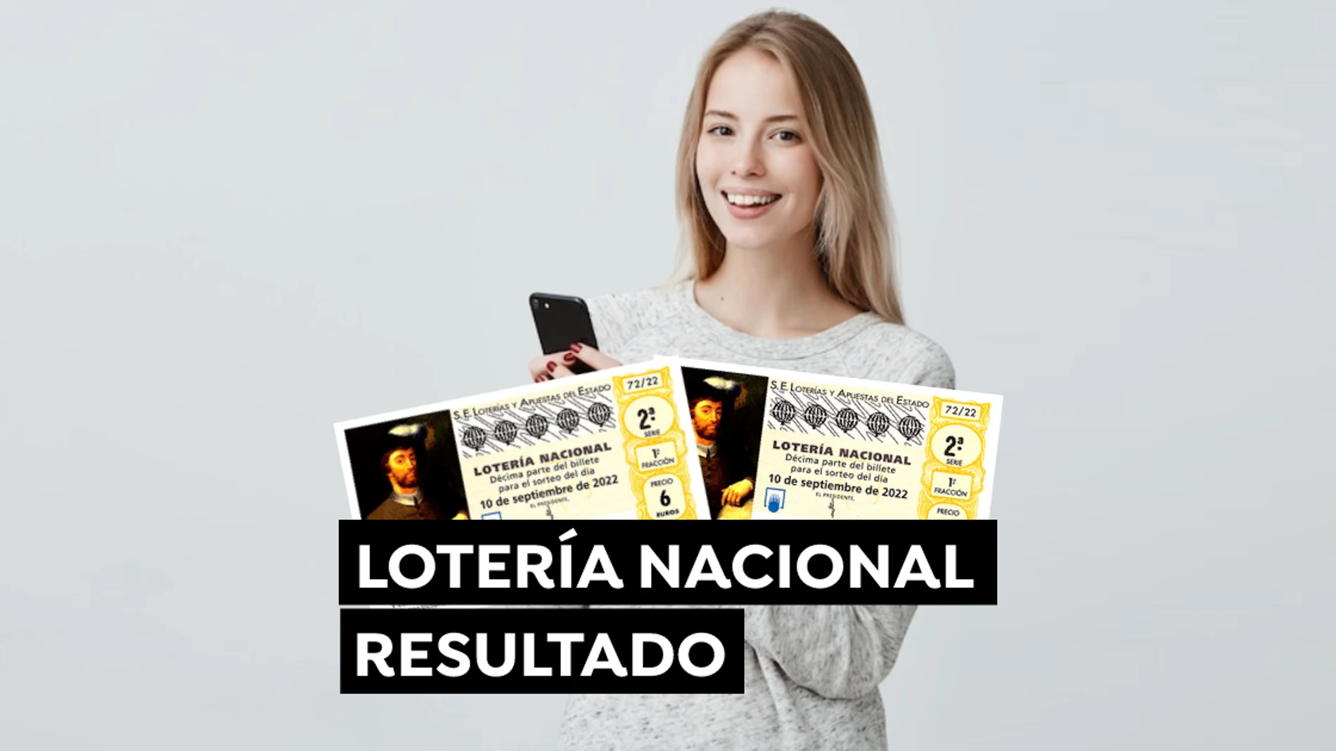 Comprobar Lotería Nacional: Resultado del sorteo de hoy sábado 1 octubre de 2022