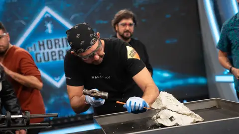 ¡Un tesoro! Marron sorprende a los coaches de 'La Voz' extrayendo cubitos de pirita ¡Un tesoro! Marron sorprende a los coaches de 'La Voz' extrayendo cubitos de pirita