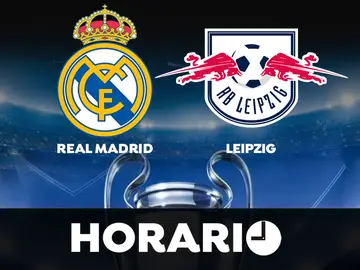Real Madrid - Leipzig: horario y dónde ver el partido de la Champions League Real Madrid - Leipzig: horario y dónde ver el partido de la Champions League