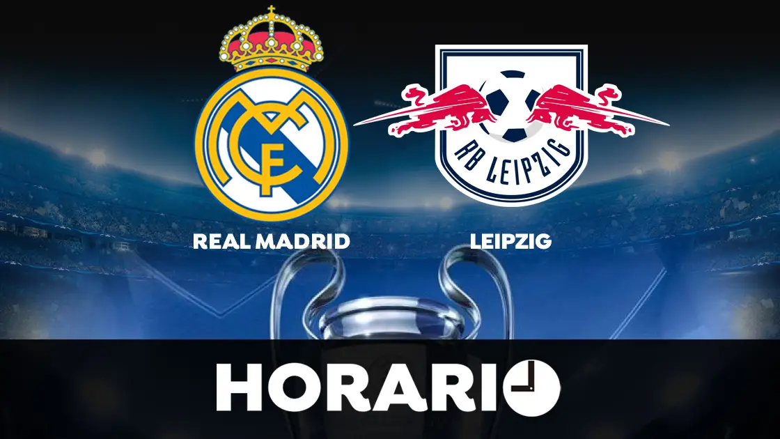 Real Madrid - Leipzig: horario y d&oacute;nde ver el partido de la Champions League