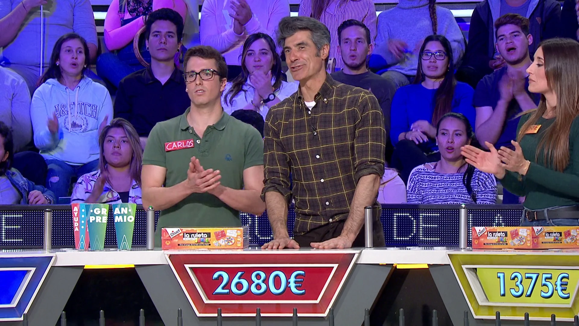 A pesar de su empeño, Carlos no se lleva el bote de ‘La ruleta de la suerte’ por los pelos A pesar de su empeño, Carlos no se lleva el bote de ‘La ruleta de la suerte’ por los pelos