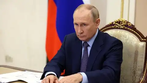 El presidente de Rusia, Vladímir Putin El presidente de Rusia, Vladímir Putin