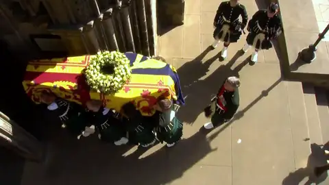 Féretro de la reina Isabel II Féretro de la reina Isabel II