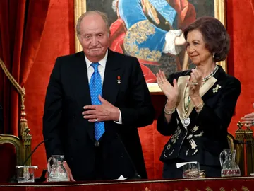 Juan Carlos I y Sofía de Grecia, reyes eméritos de España Juan Carlos I y Sofía de Grecia, reyes eméritos de España