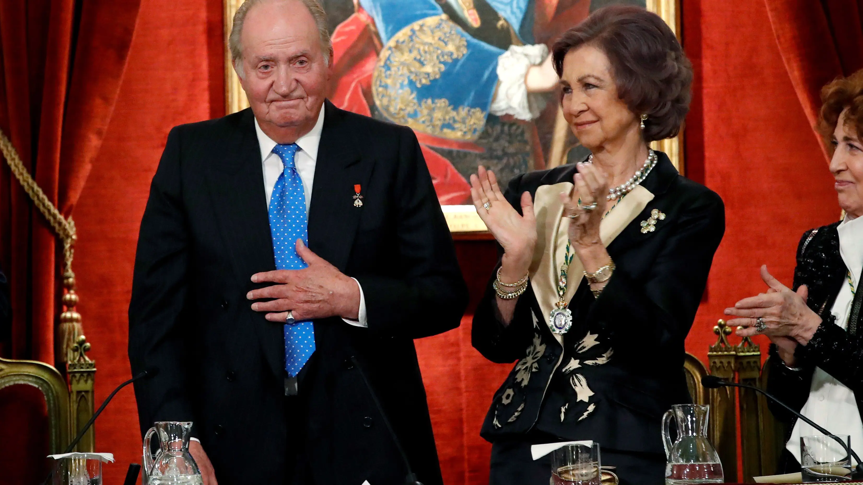 Juan Carlos I y Sof&iacute;a de Grecia, reyes em&eacute;ritos de Espa&ntilde;a