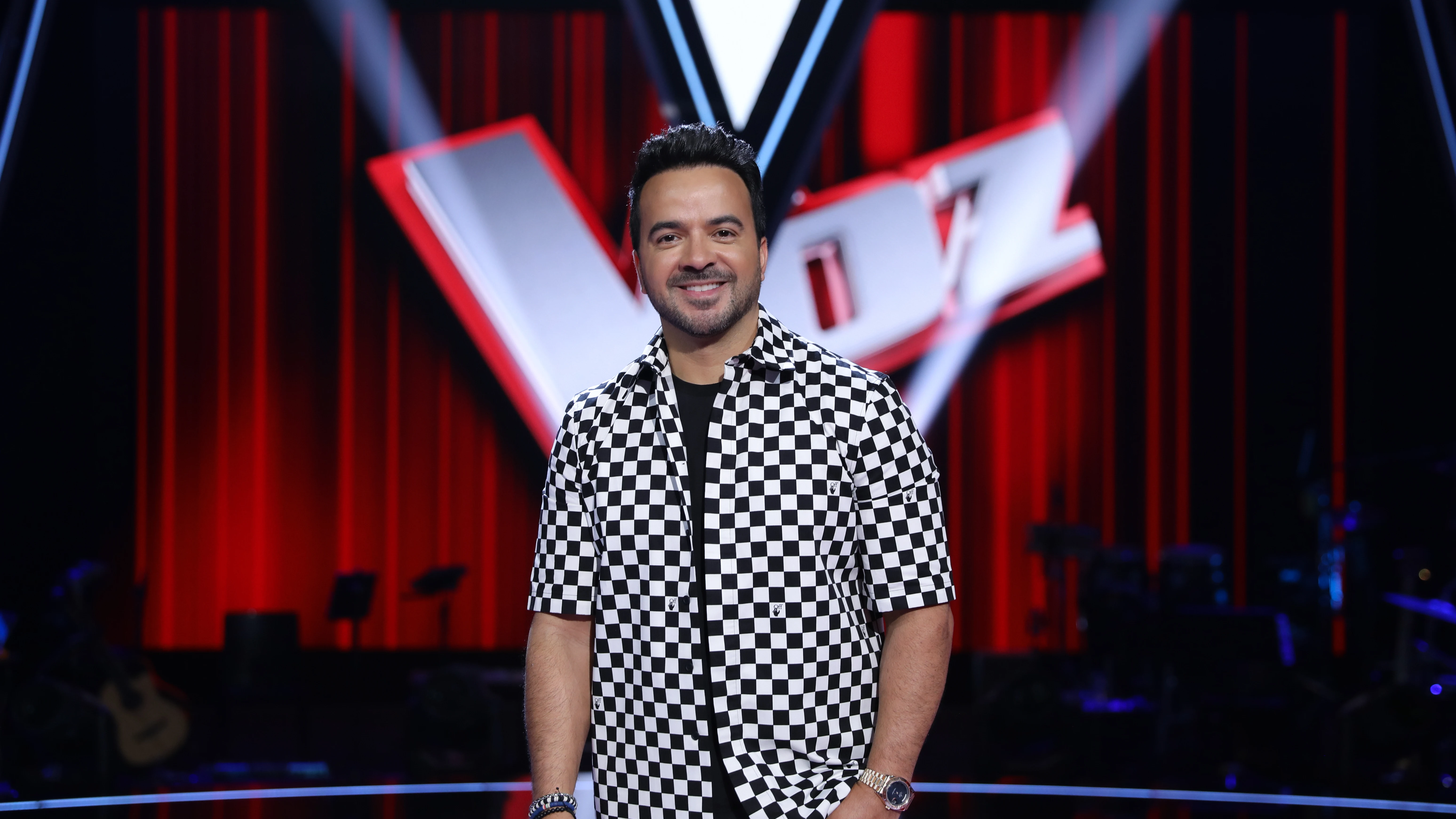 Luis Fonsi en la rueda de prensa Coach de 'La Voz'