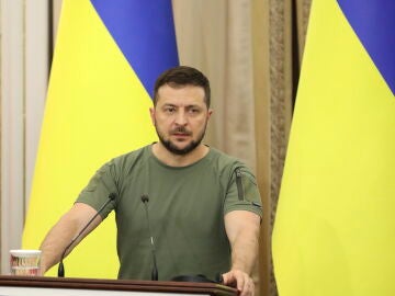 El líder ucraniano Volodímir Zelenski