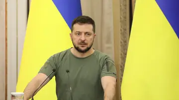 El líder ucraniano Volodímir Zelenski