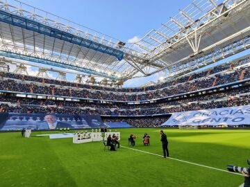 El estadio Santiago Bernabéu