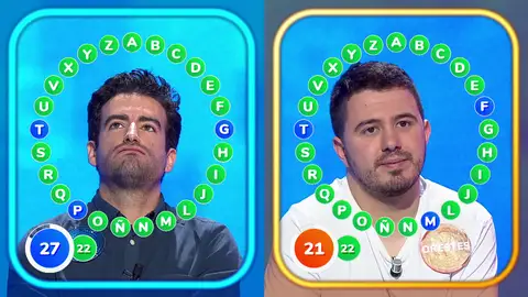 Orestes y Rafa, “compenetrados” hasta en ‘El Rosco’: ¿alguno se atreverá a romper el empate? Orestes y Rafa, “compenetrados” hasta en ‘El Rosco’: ¿alguno se atreverá a romper el empate?