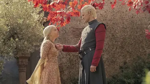 Rhaenyra y Daemon en 'La Casa del Dragón' Rhaenyra y Daemon en 'La Casa del Dragón'