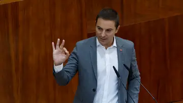 El portavoz del PSOE en la Asamblea de Madrid, Juan Lobato