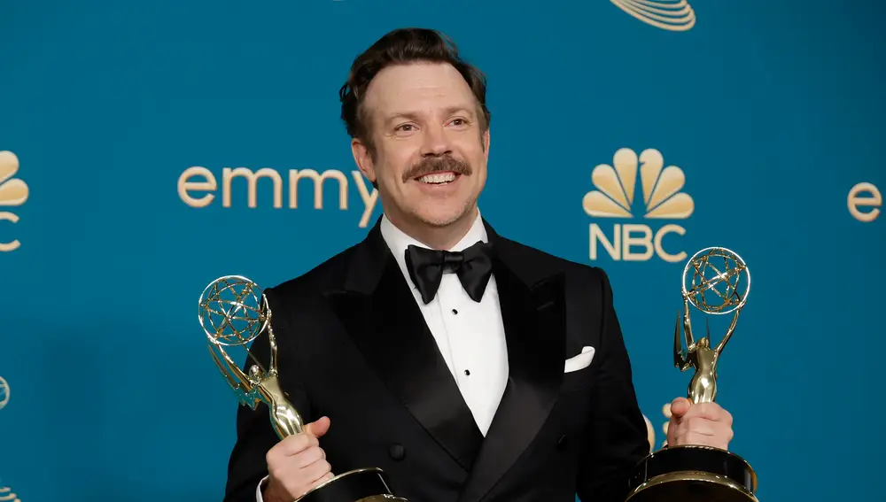 Jason Sudeikis tras ganar con 'Ted Lasso' en los Emmy