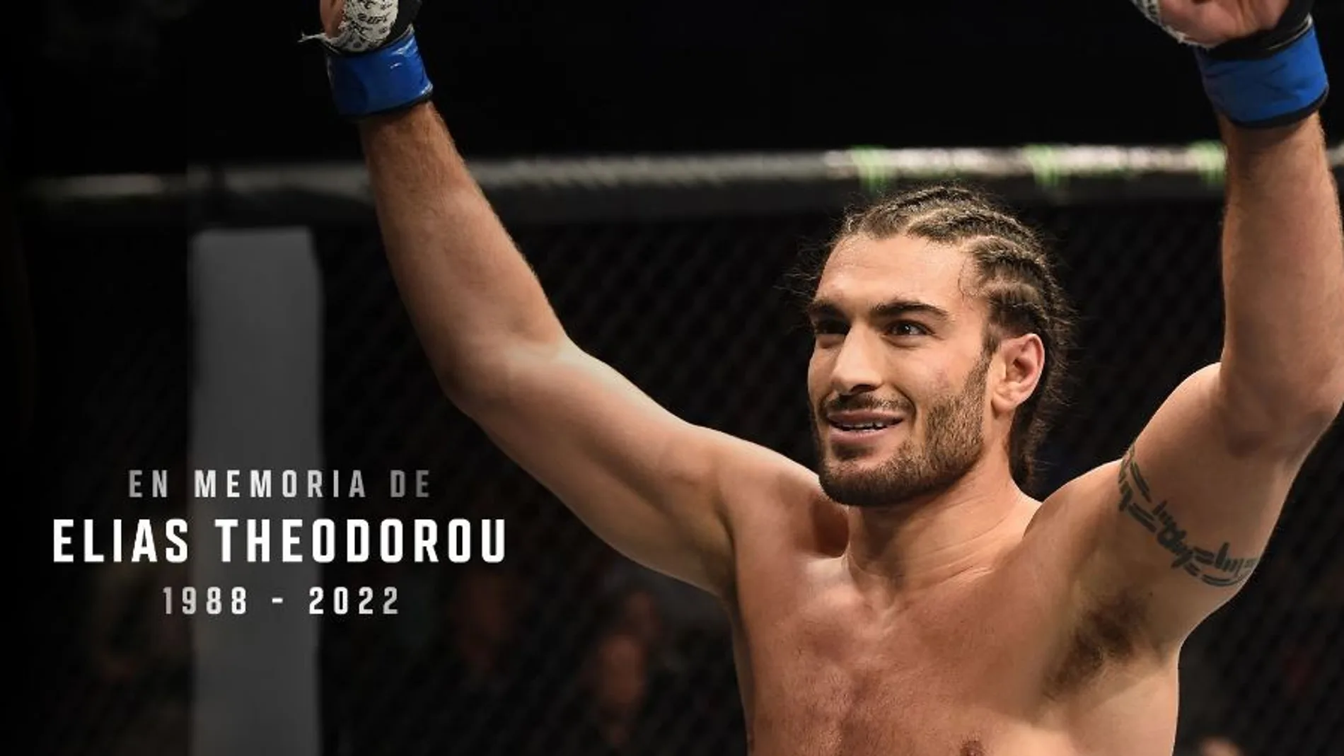 El luchador Elias Theodorou