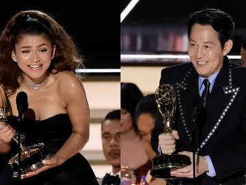 Zendaya y Lee Jung-Jae hacen historia en los Premios Emmy 2022 Zendaya y Lee Jung-Jae hacen historia en los Premios Emmy 2022