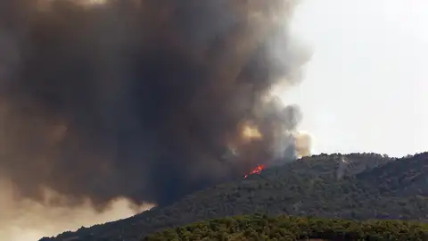 Incendio en Guajáres Incendio en Guajáres