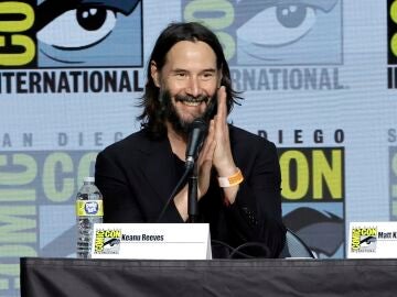 Keanu Reeves en la Comic Con de San Diego