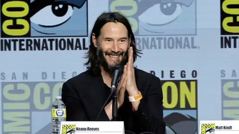 Keanu Reeves en la Comic Con de San Diego