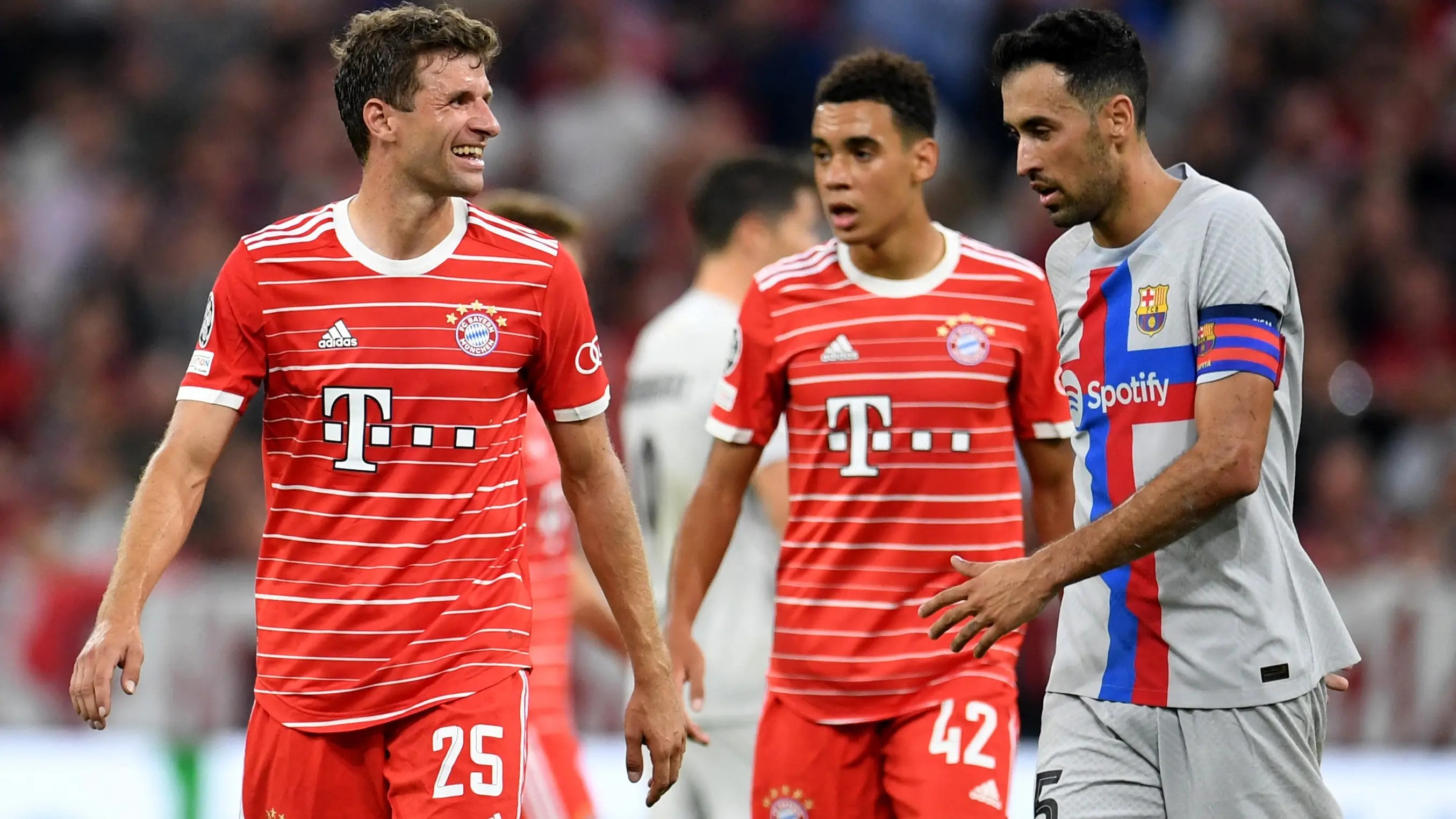 Thomas Müller, en el partido ante el Barcelona Thomas Müller, en el partido ante el Barcelona