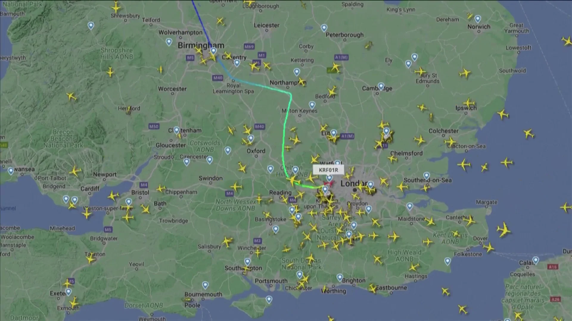 El último vuelo de la reina Isabel II El último vuelo de la reina Isabel II