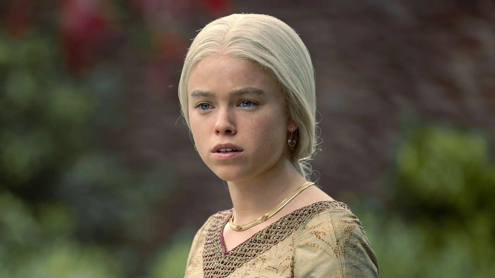 Milly Alock como Rhaenyra Targaryen en 'La Casa del Dragón'