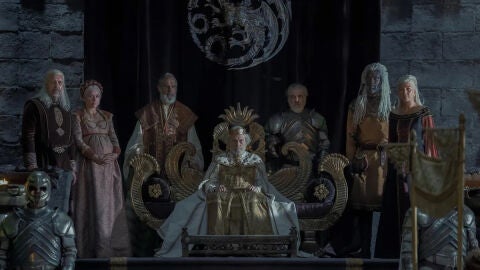 El Rey Jaehaerys nombrando su sucesor al trono