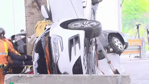 Los bomberos de Valencia durante el campeonato Los bomberos de Valencia durante el campeonato