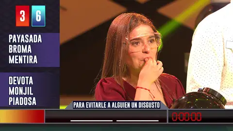 La explosión más accidentada de ‘¡Boom!’: “Se te ha metido un poco de boca en la bomba” La explosión más accidentada de ‘¡Boom!’: “Se te ha metido un poco de boca en la bomba”
