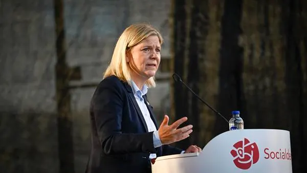 La primera ministra de Suecia, Magdalena Andersson La primera ministra de Suecia, Magdalena Andersson