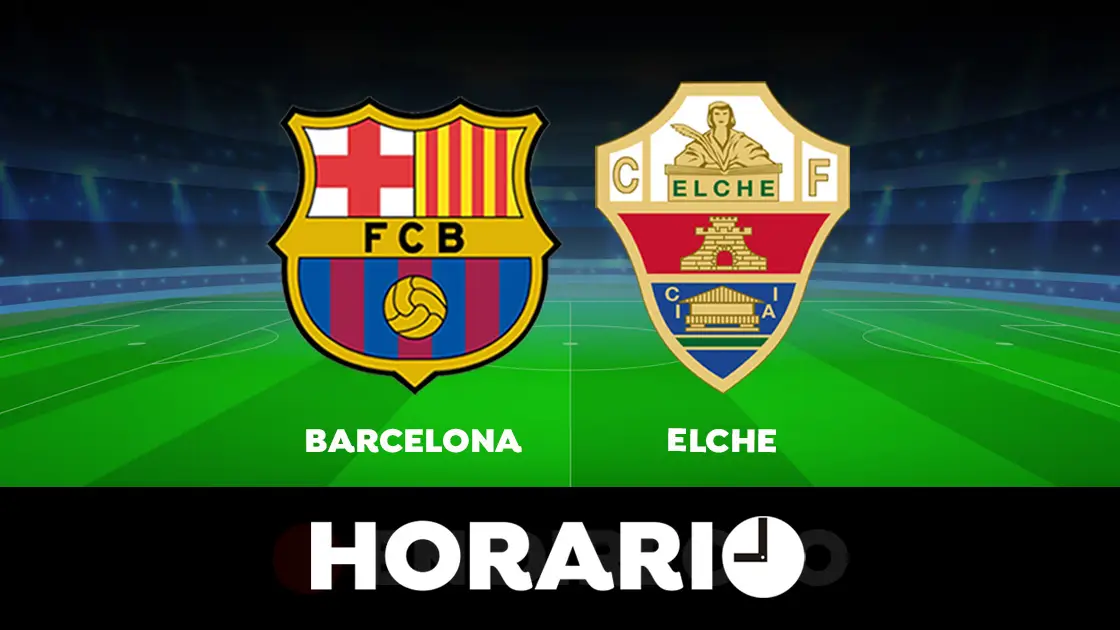 Barcelona - Elche: horario y dónde ver el partido de Liga Barcelona - Elche: horario y dónde ver el partido de Liga