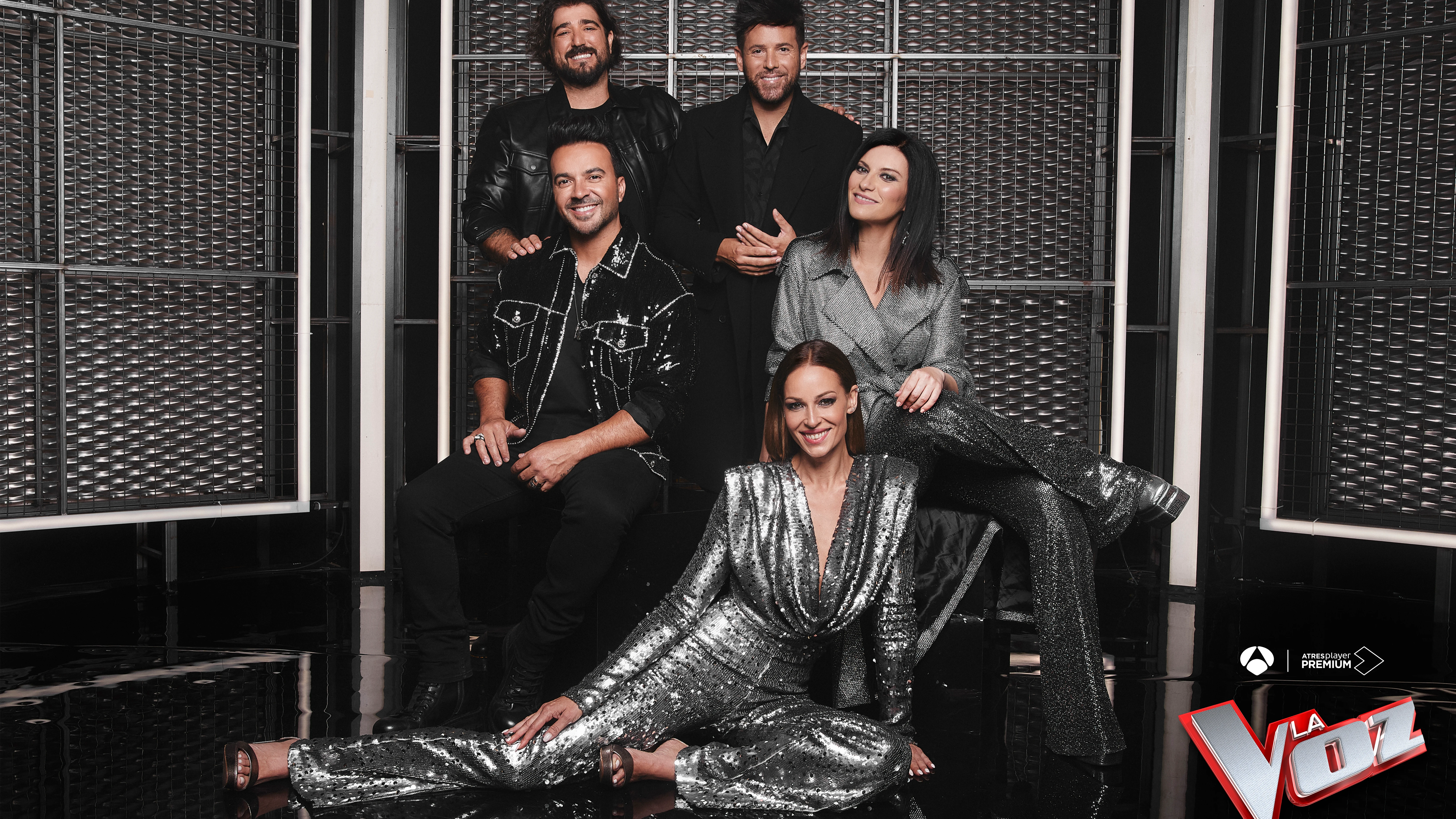 Laura Pausini, Luis Fonsi, Pablo López y Antonio Orozco, coaches de la nueva edición de 'La Voz'