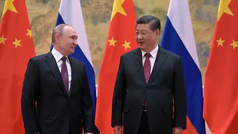 Xi Jinping y Vladimir Putin Xi Jinping y Vladimir Putin