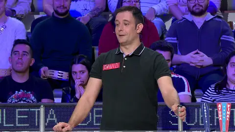 De ir a por el bote a perder la mitad de dinero: la desastrosa jugada de David en ‘La ruleta de la suerte’ De ir a por el bote a perder la mitad de dinero: la desastrosa jugada de David en ‘La ruleta de la suerte’