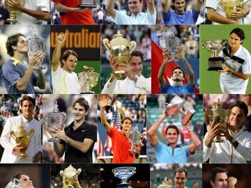 La carrera de Roger Federer, en imágenes