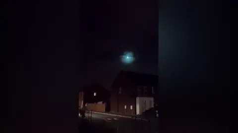 Meteorito visto en los cielos de Escocia Escocia