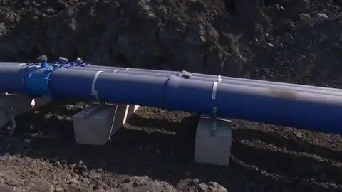 Más de 500 hectáreas de cultivo quedaron sin abastecimiento de agua tras la erupción Más de 500 hectáreas de cultivo quedaron sin abastecimiento de agua tras la erupción