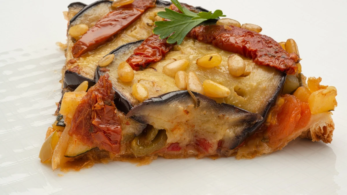 Recet&oacute;n de Argui&ntilde;ano: tarta tatin de berenjena y pisto
