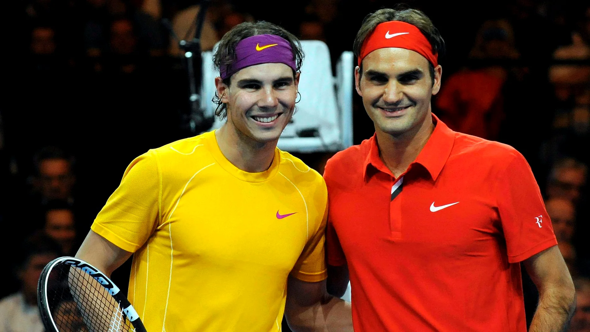 Nadal y Federer, en una imagen de archivo