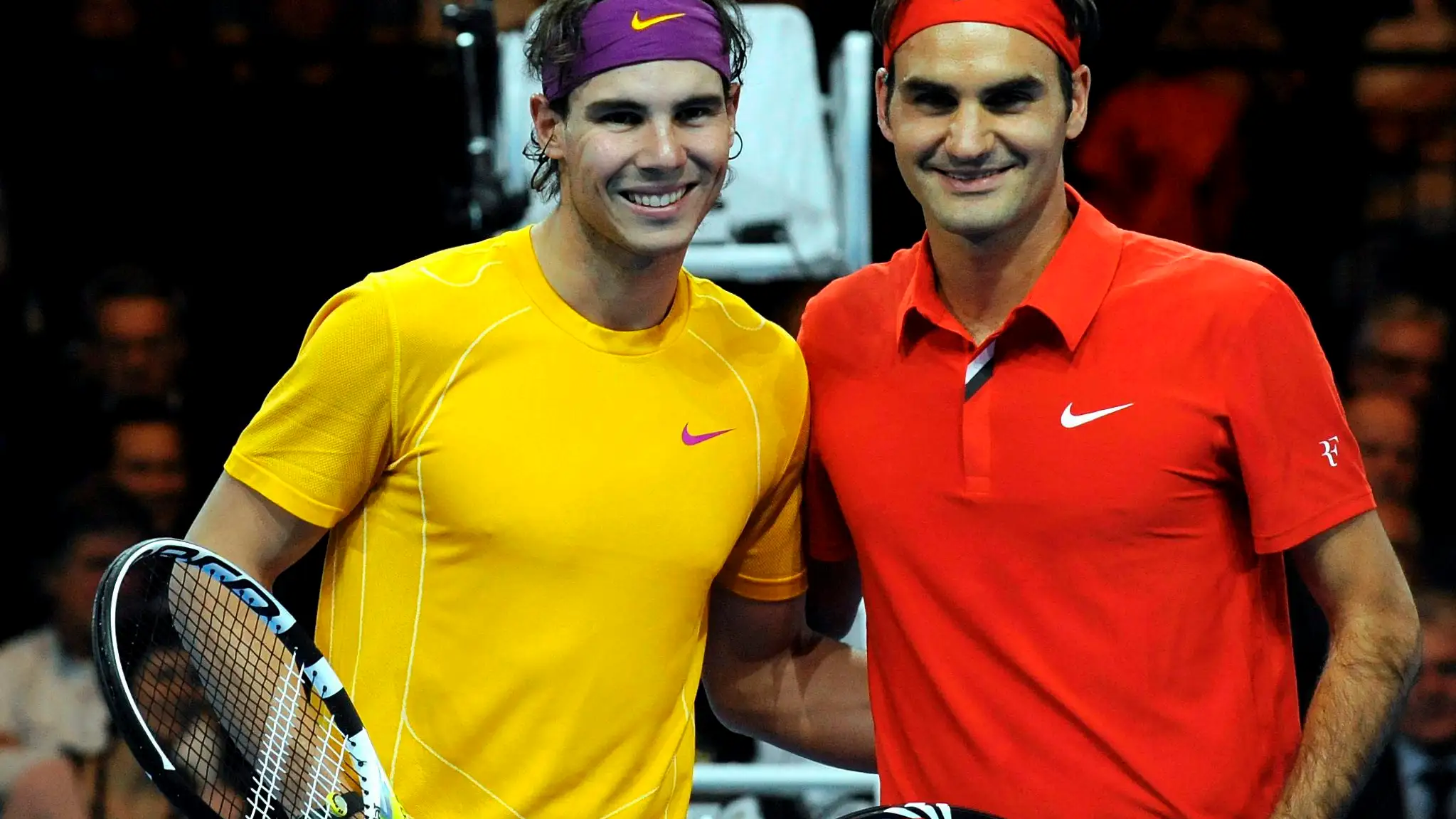 Nadal y Federer, en una imagen de archivo Nadal y Federer, en una imagen de archivo