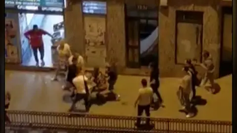 Pelea en Os Mallos Pelea en Os Mallos