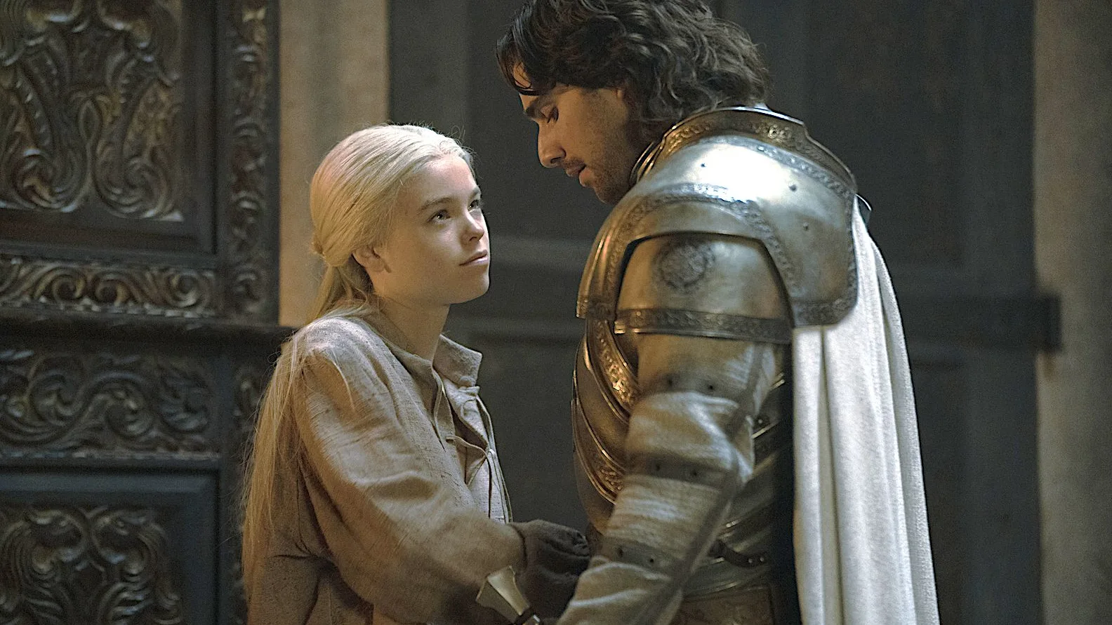 Rhaenyra y Criston Cole en 'La Casa del Dragón' Rhaenyra y Criston Cole en 'La Casa del Dragón'