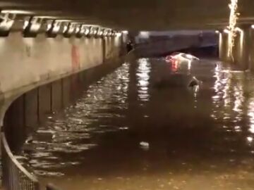 Inundación en Mataró