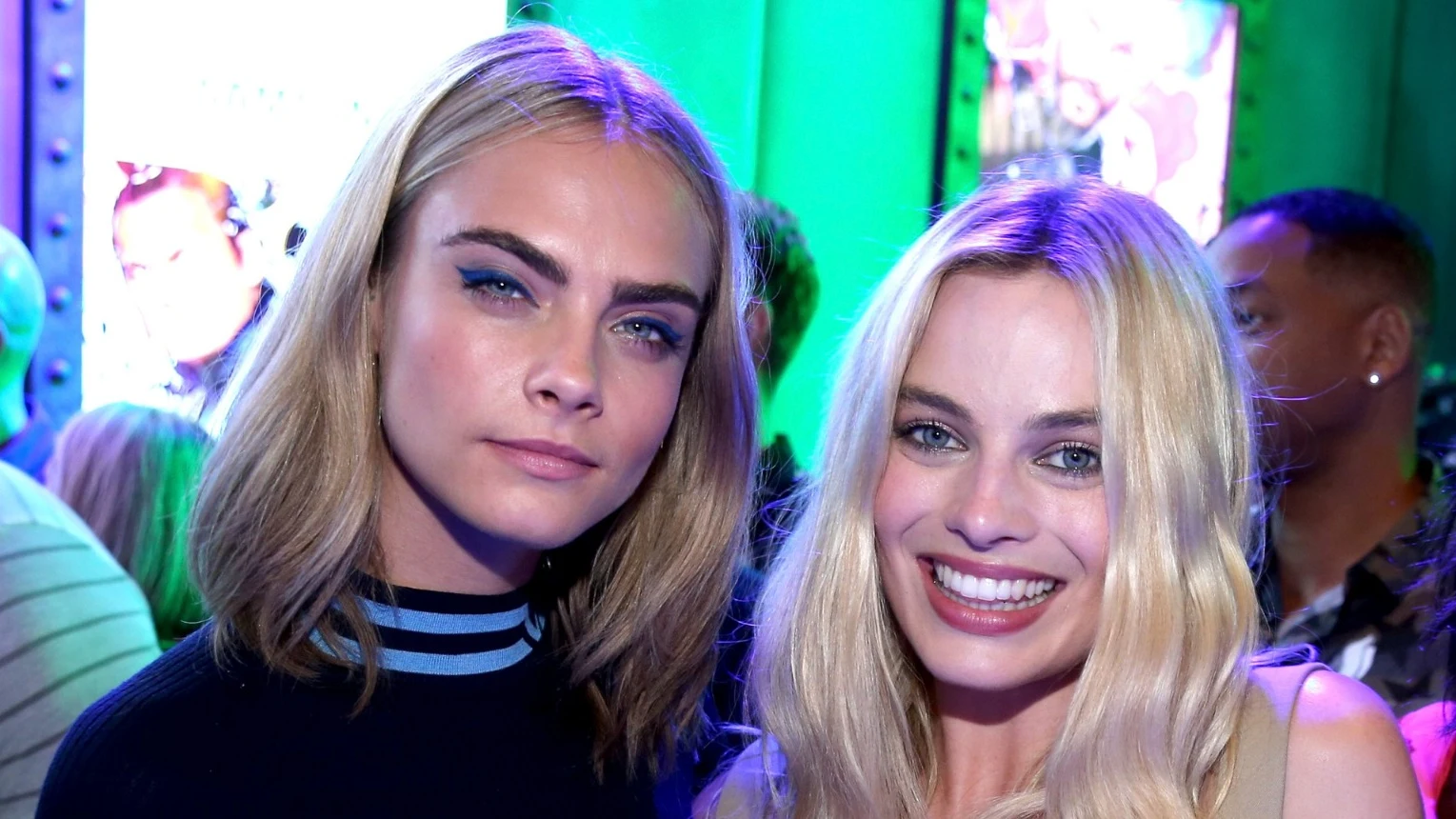 Cara Delevigne y Margot Robbie