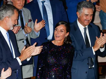 La reina Letizia es homenajeada por su 50º aniversario La reina Letizia es homenajeada por su 50º aniversario