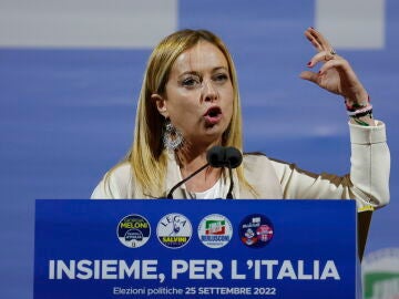 La líder de Fratelli d´Italia, Giorgia Meloni