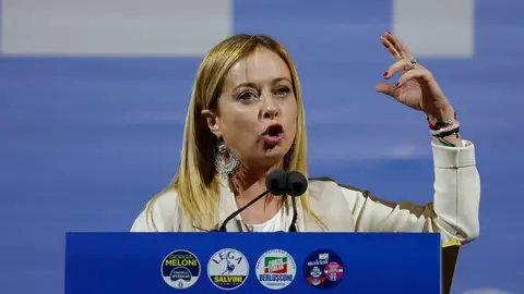 La líder de Fratelli d´Italia, Giorgia Meloni La líder de Fratelli d´Italia, Giorgia Meloni