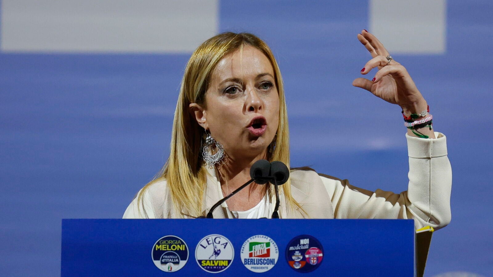 La ultraderecha de Giorgia Meloni gana las elecciones en Italia, según los sondeos 