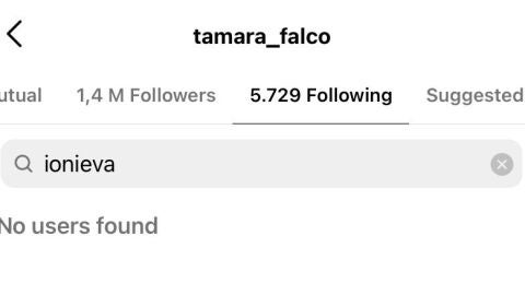 Tamara Falcó deja de seguir a Íñigo Onieva en Instagram