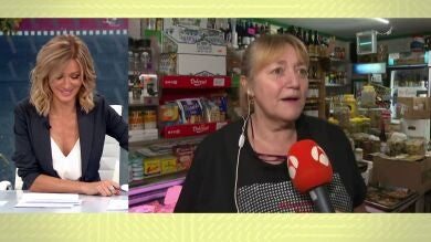 La tendera con la cesta de 30 euros a la que llamó Yolanda Díaz: 