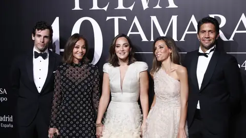 Tamara Falcó, Ana Boyer, Isabel Preysler, Íñigo Onieva y Fernando Verdasco